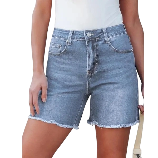 👖 👖Women’s High-Waisted Stretch Denim Shorts