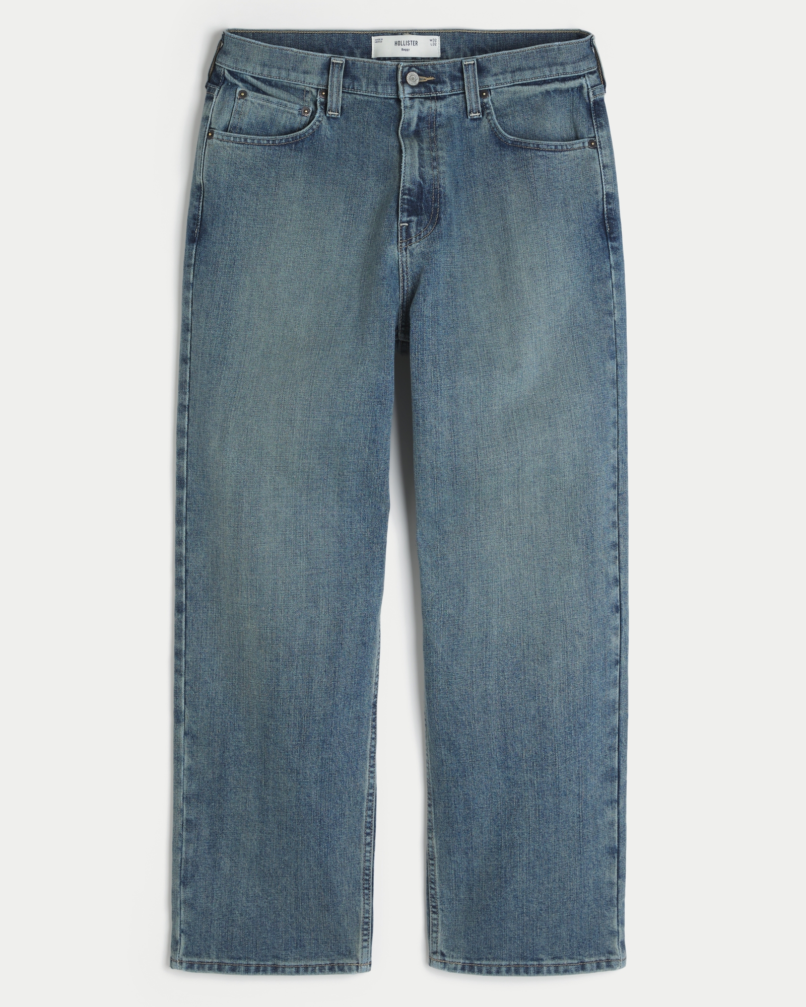 Grey Baggy Jeans