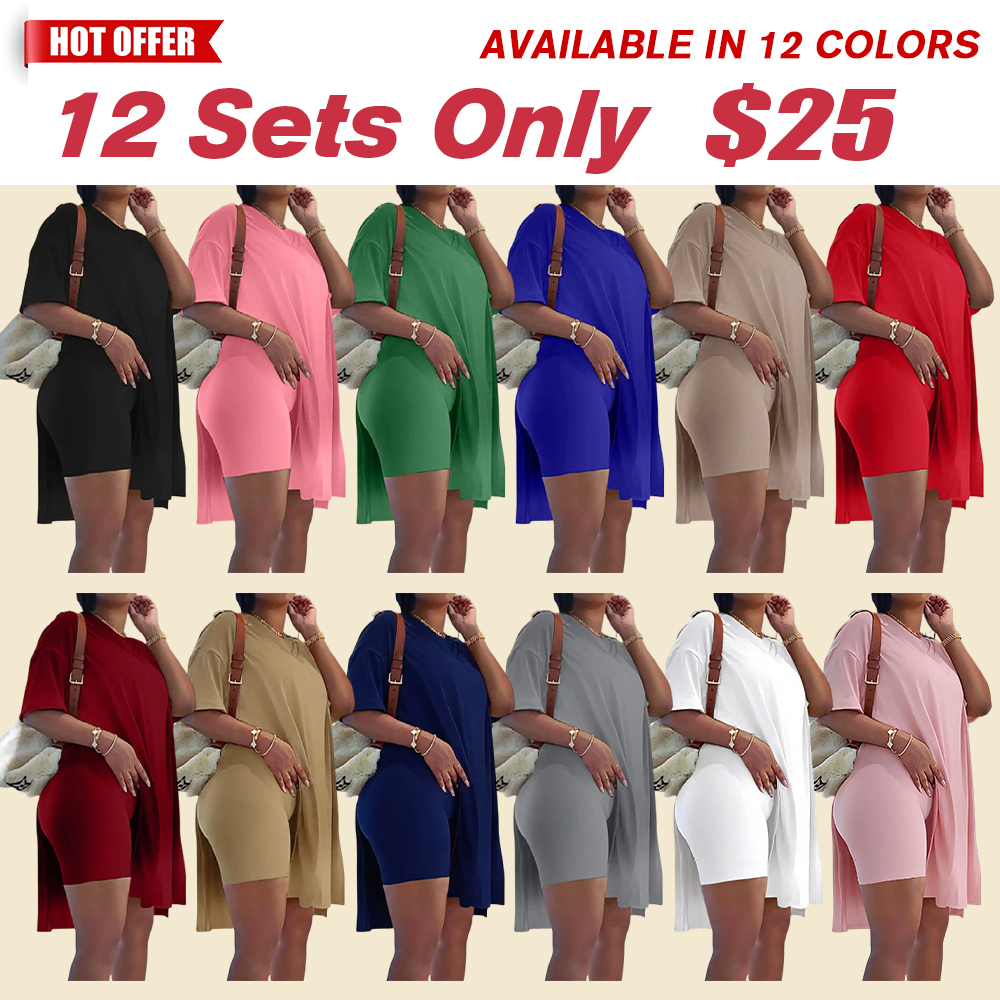 Women's Spring Summer Hooded Top & Lounge Pants Set