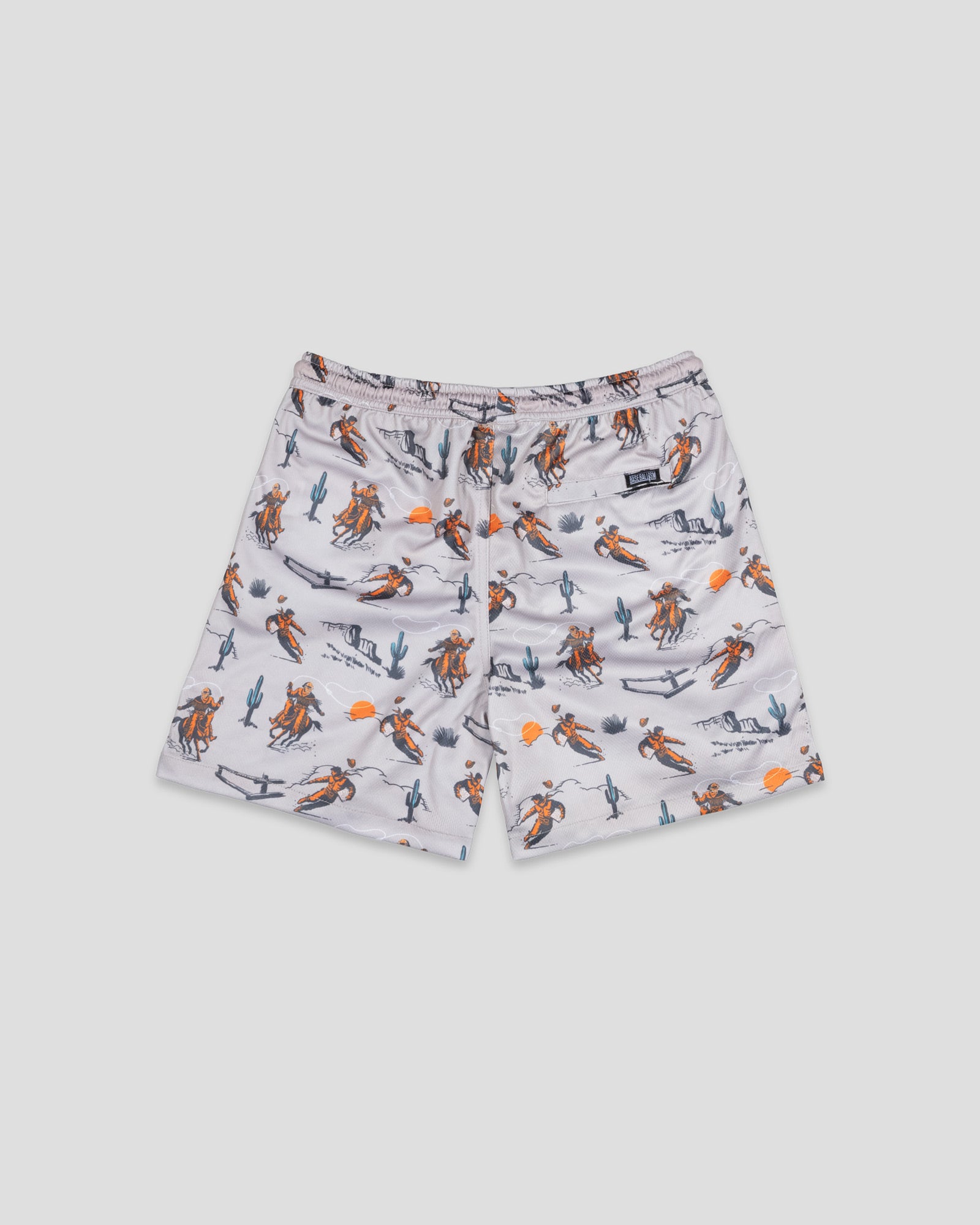 Baseballism Bullpen Diamond Air Mesh Shorts (Tan) - Youth
