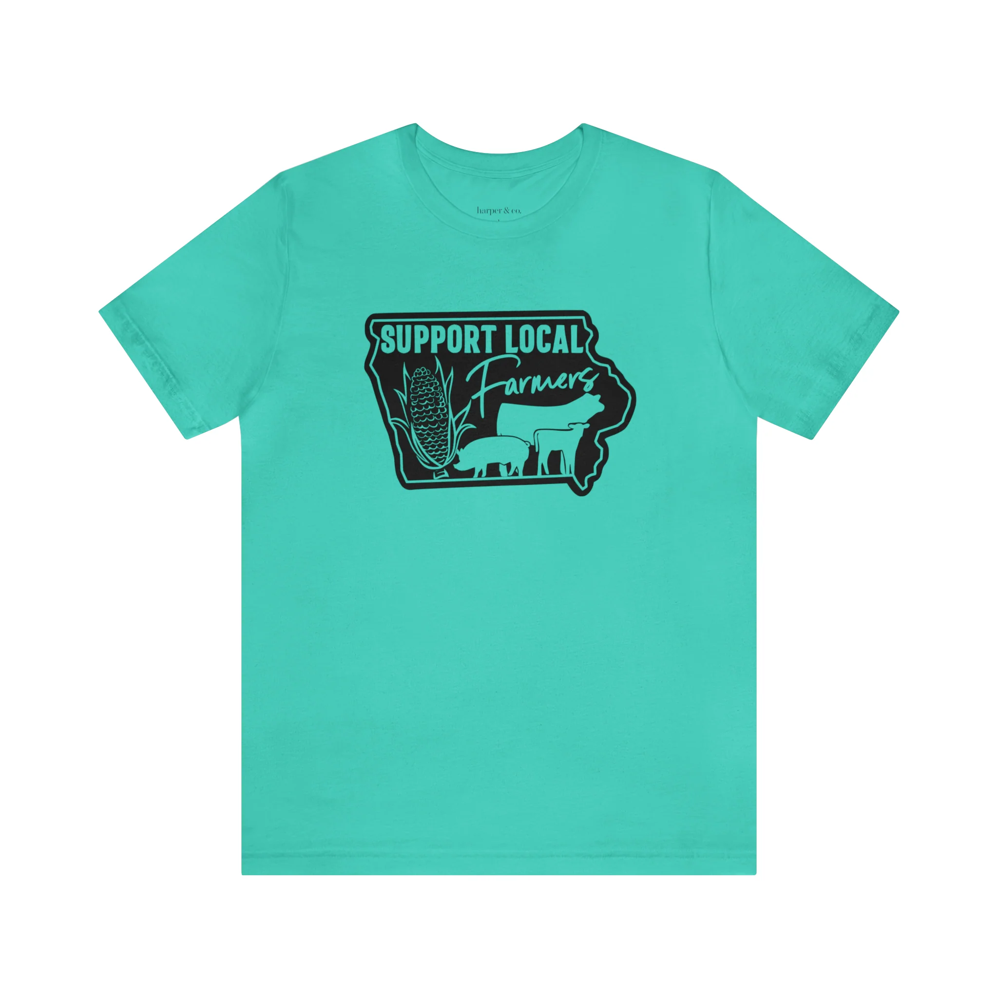 Iowa Farmer Unisex Jersey Short Sleeve Tee
