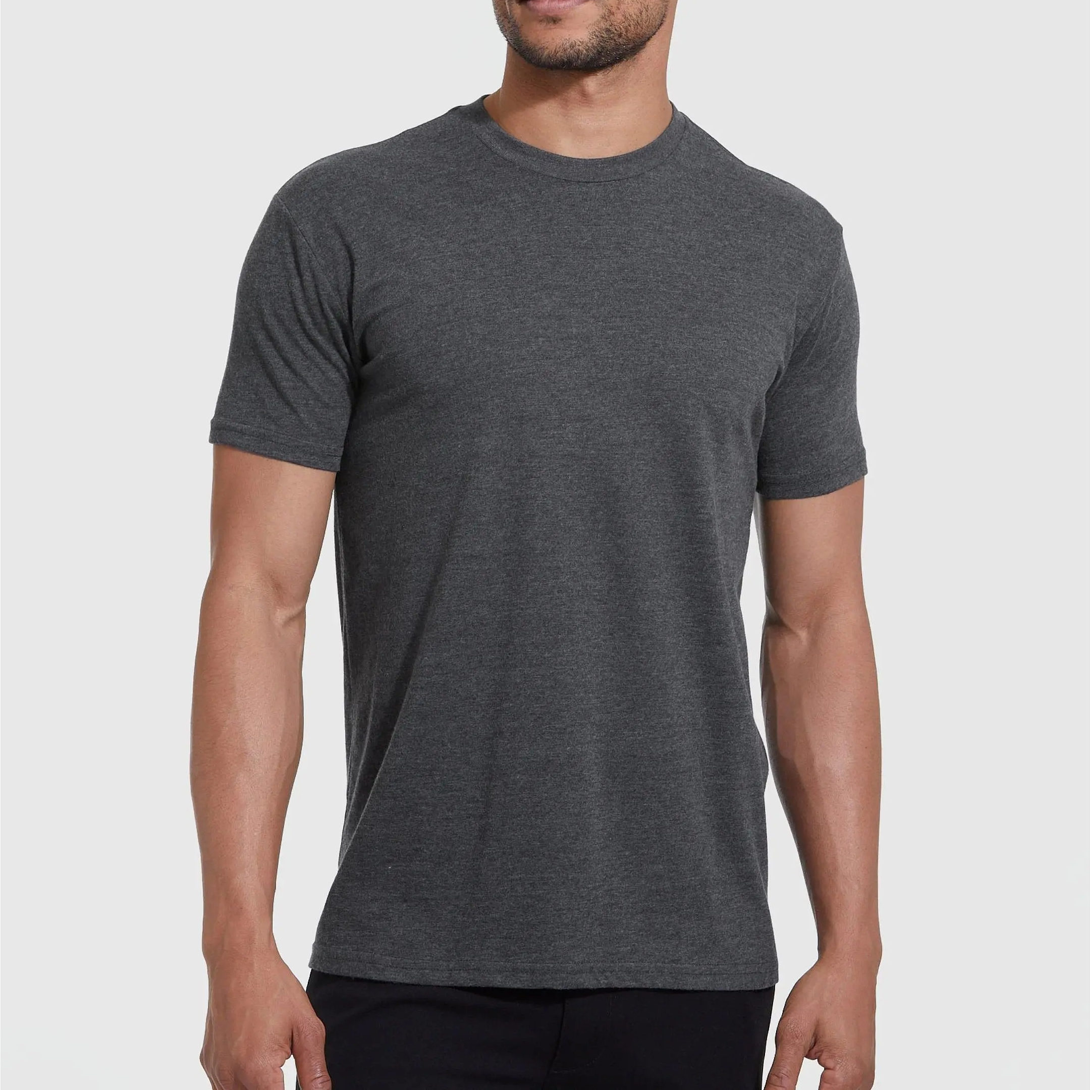 Men's Premium Fit Short Sleeve Crew Neck T-Shirt – Soft Everyday Essential
