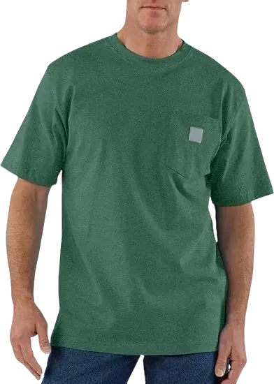 CHT Men's K87 Workwear Loose Fit Heavyweight Short-Sleeve Pocket T-Shirt