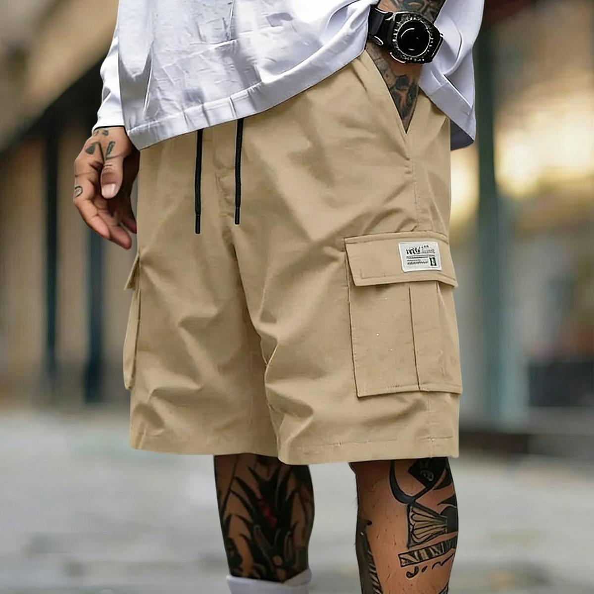 Men's Casual Work Shorts Set