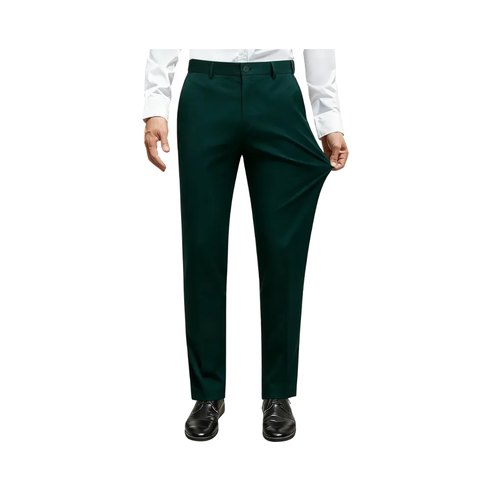 Men's Stretch Dress Pants No Iron Golf Pants