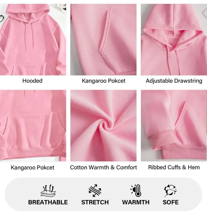 Women'S God Letter Print Hoodie And Drawstring Track Pants Set