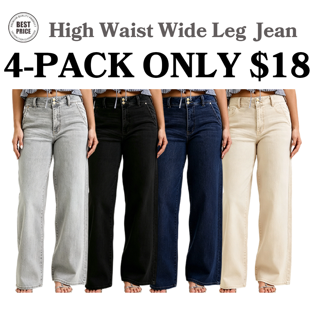 Classy Trouser LIGHT High Waist Wide Leg Jean