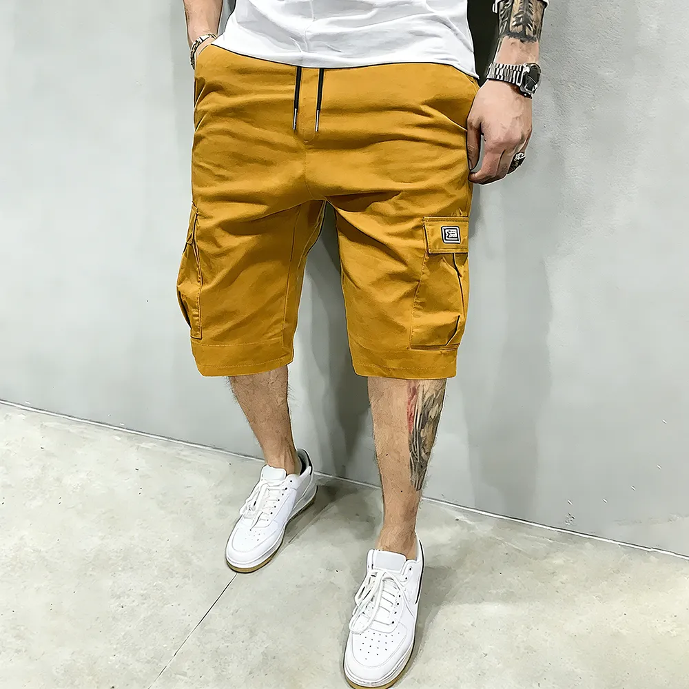🔥Men's Pockets Drawstring Cargo Shorts