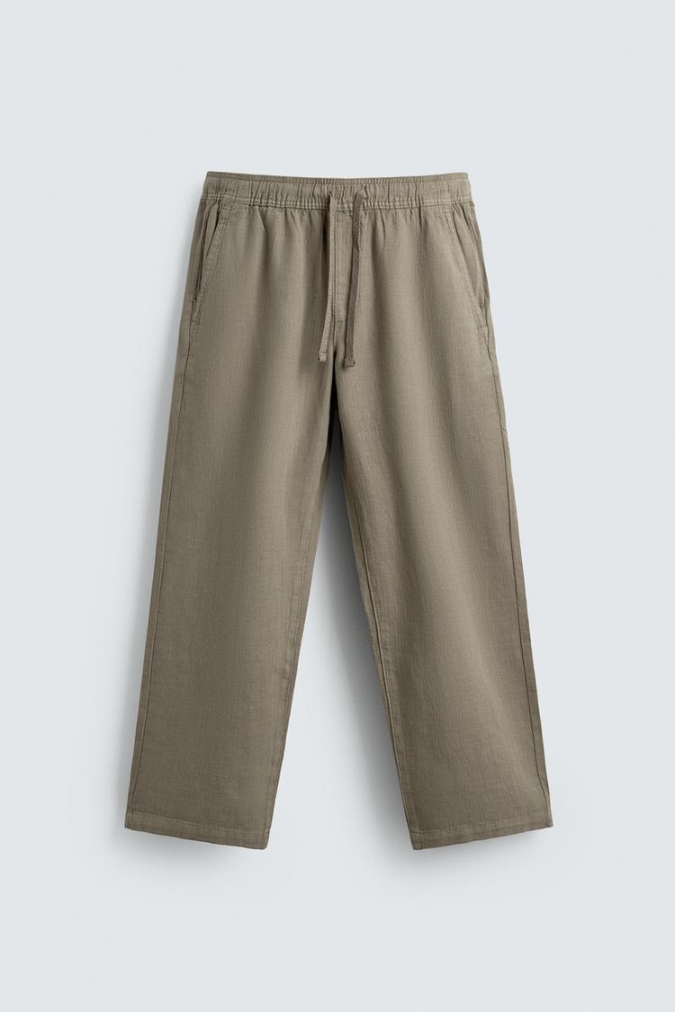 Men's Relaxed Fit Textured Pants