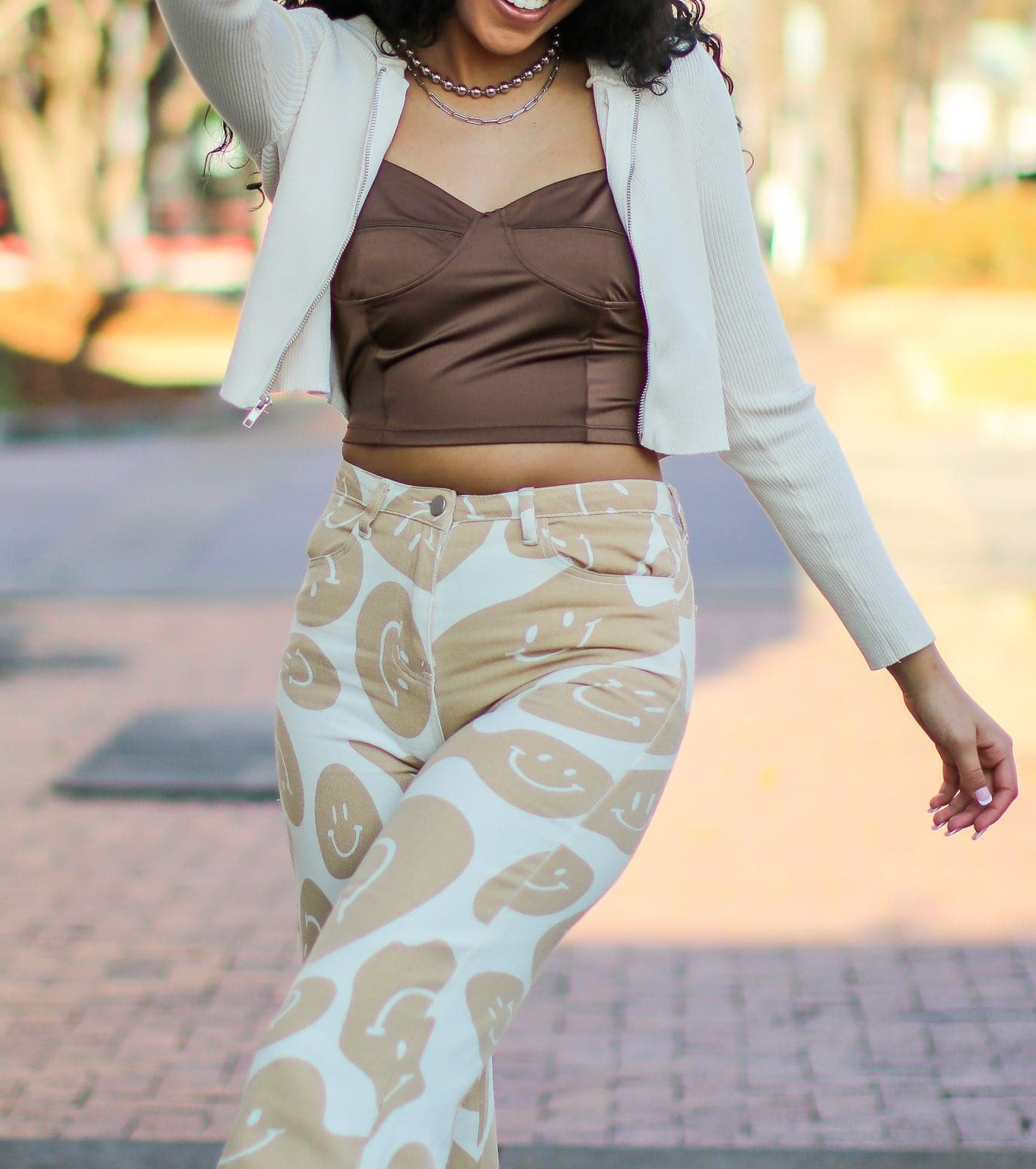 Crop Zip Hoodie
