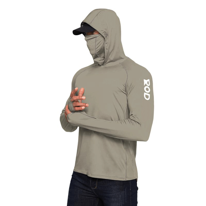 ☀️Men’s UPF 100 Sun Protection Hoodie with UV Detection