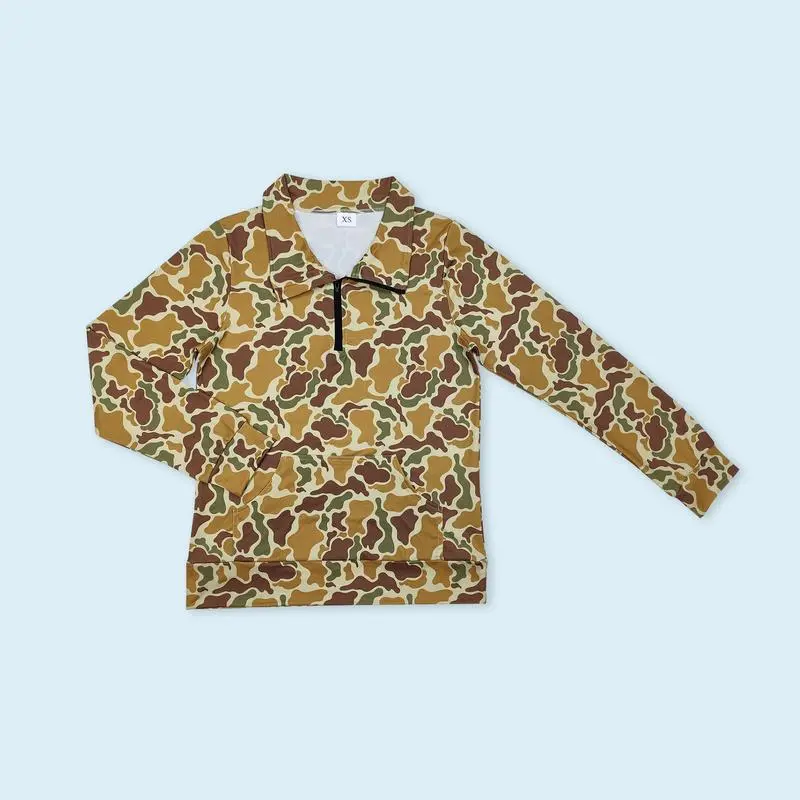 Women Camo Hunting Pullover Top Season Adult