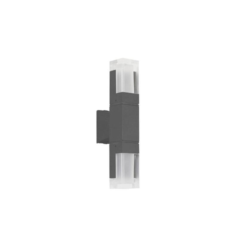 Square Up and Down Lighting LED Waterproof Modern Outdoor Wall Lights