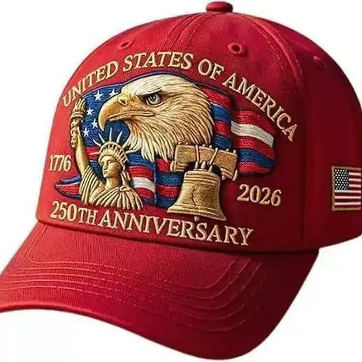 USA 250th Anniversary (1776–2026) Commemorative Baseball Cap