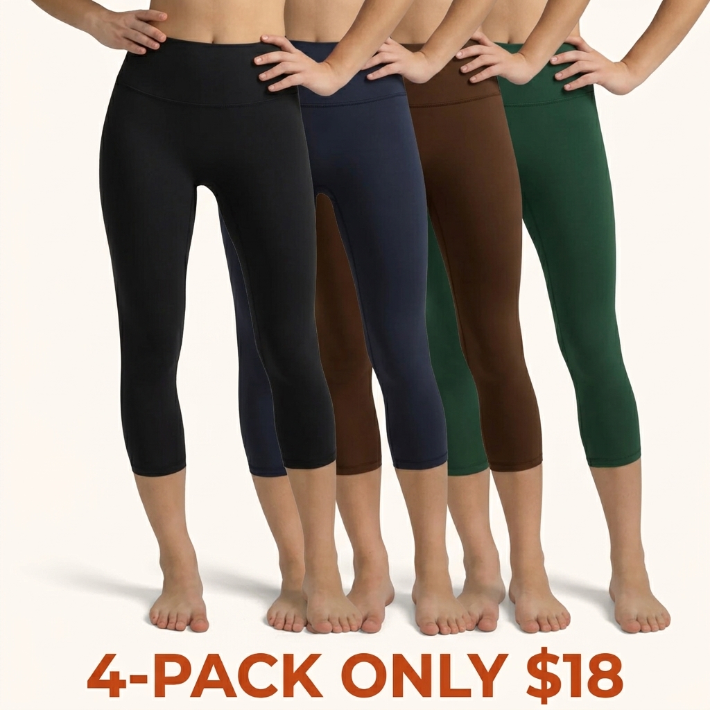 Women's Dreamlux High-Rise Tummy-Control Yoga Cropped Leggings (21-inch)