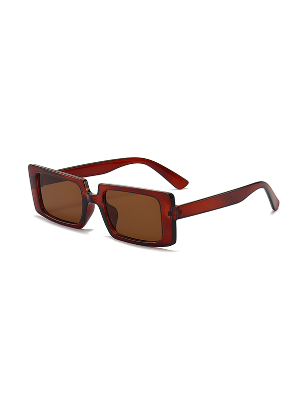 Geometric Sun-Protection Sunglasses Accessories