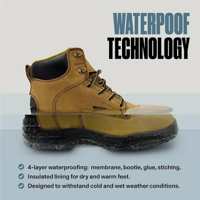 Men's Waterproof Work Boots