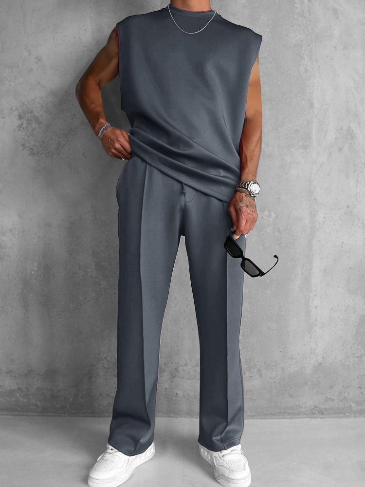 Modern Comfort Tank Top Pants Set