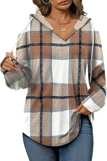 Womens Fashion Tops Hoodies for Women Pullover Oversized Sweatshirts Long SLeeve Shirts Loose Fit