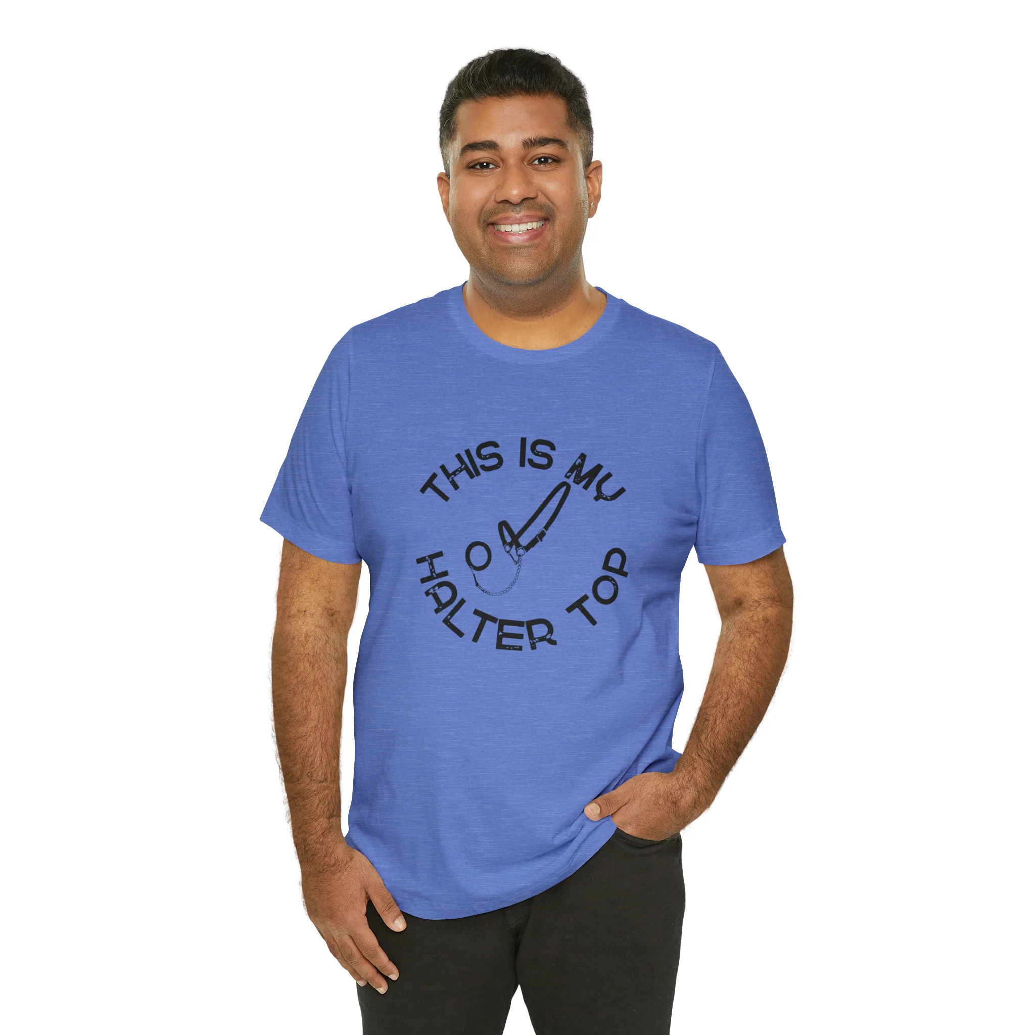This is My Halter Top Unisex Jersey Short Sleeve Tee