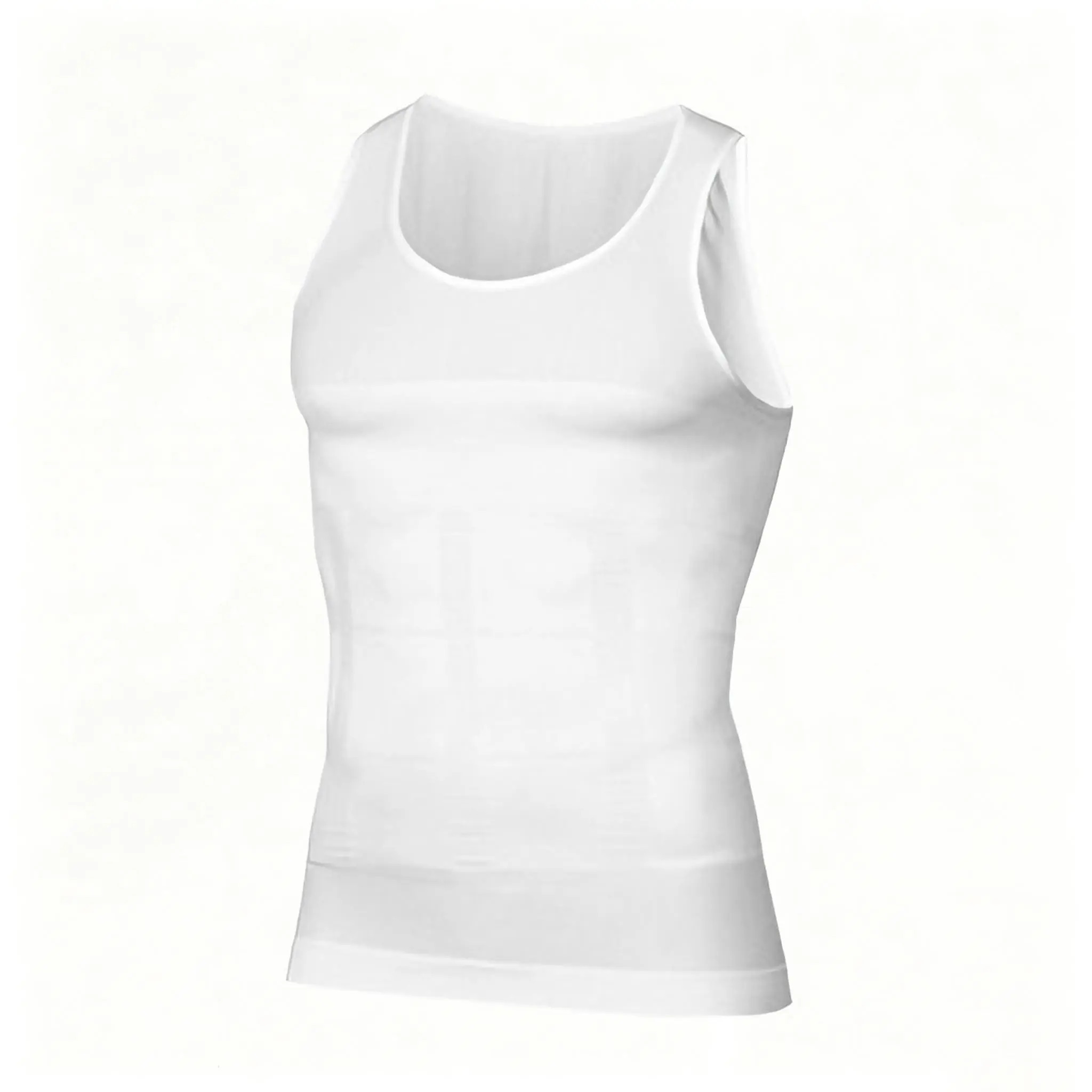 Men's Crew-Neck Compression Shaping Tank Top