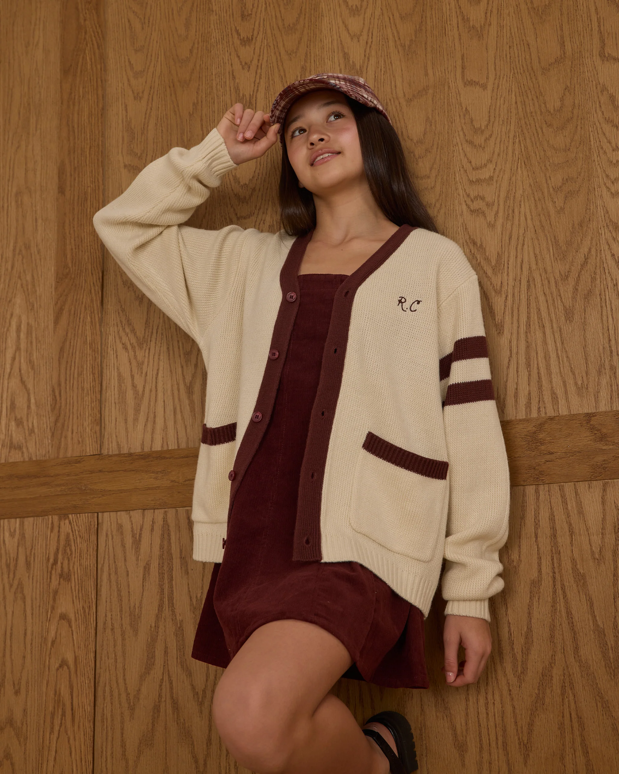 Teen Haywood Cardigan | Natural