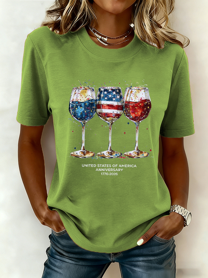Women'S USA 250th Anniversary T-Shirt
