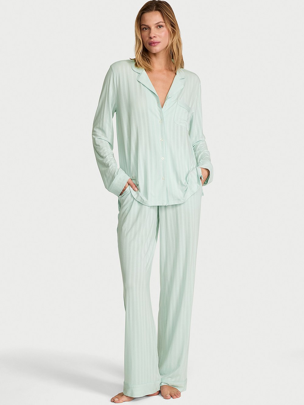 Modal Ultra-Fine Long Yacht Blue