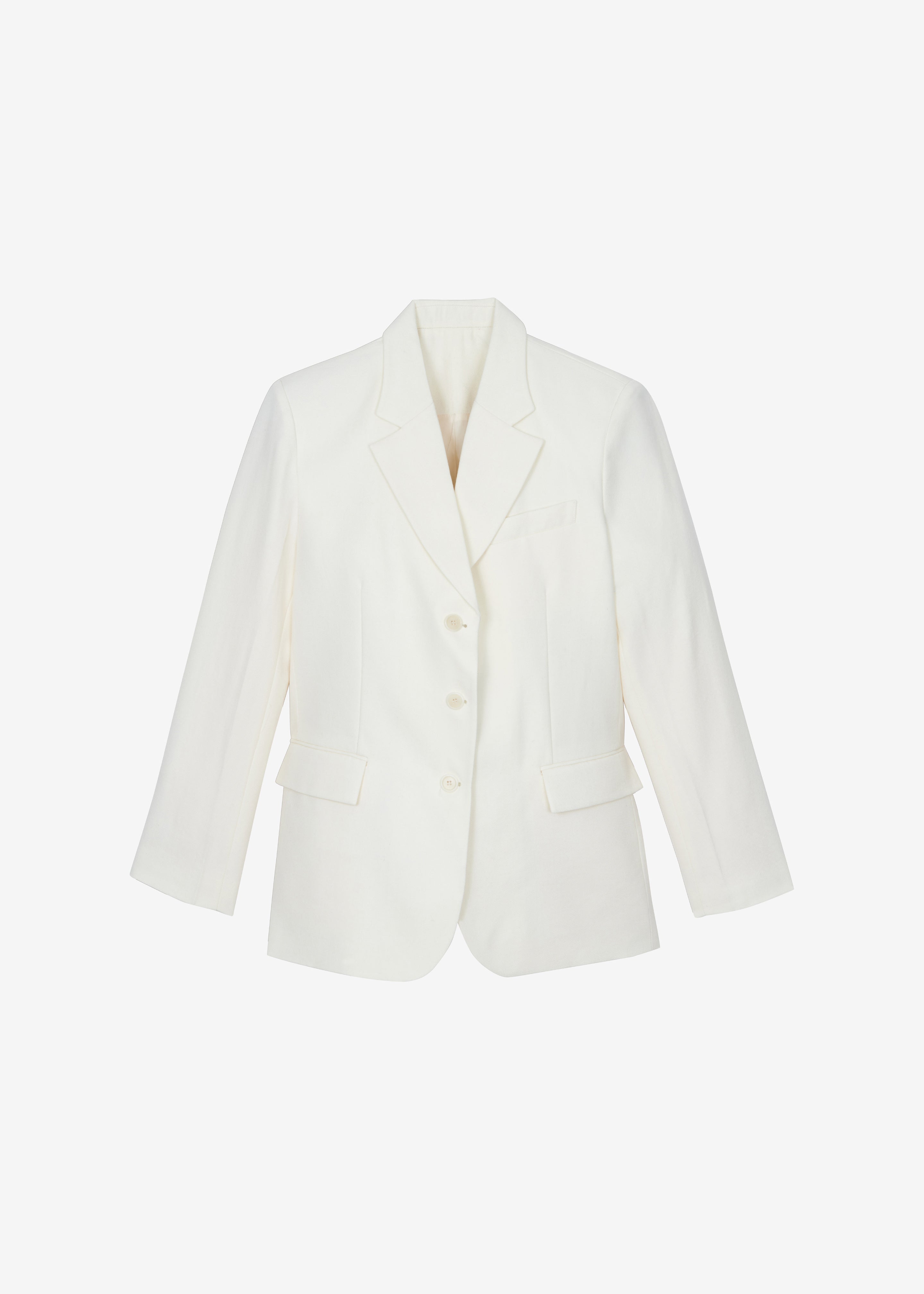 Halser Oversized Blazer - Ivory
