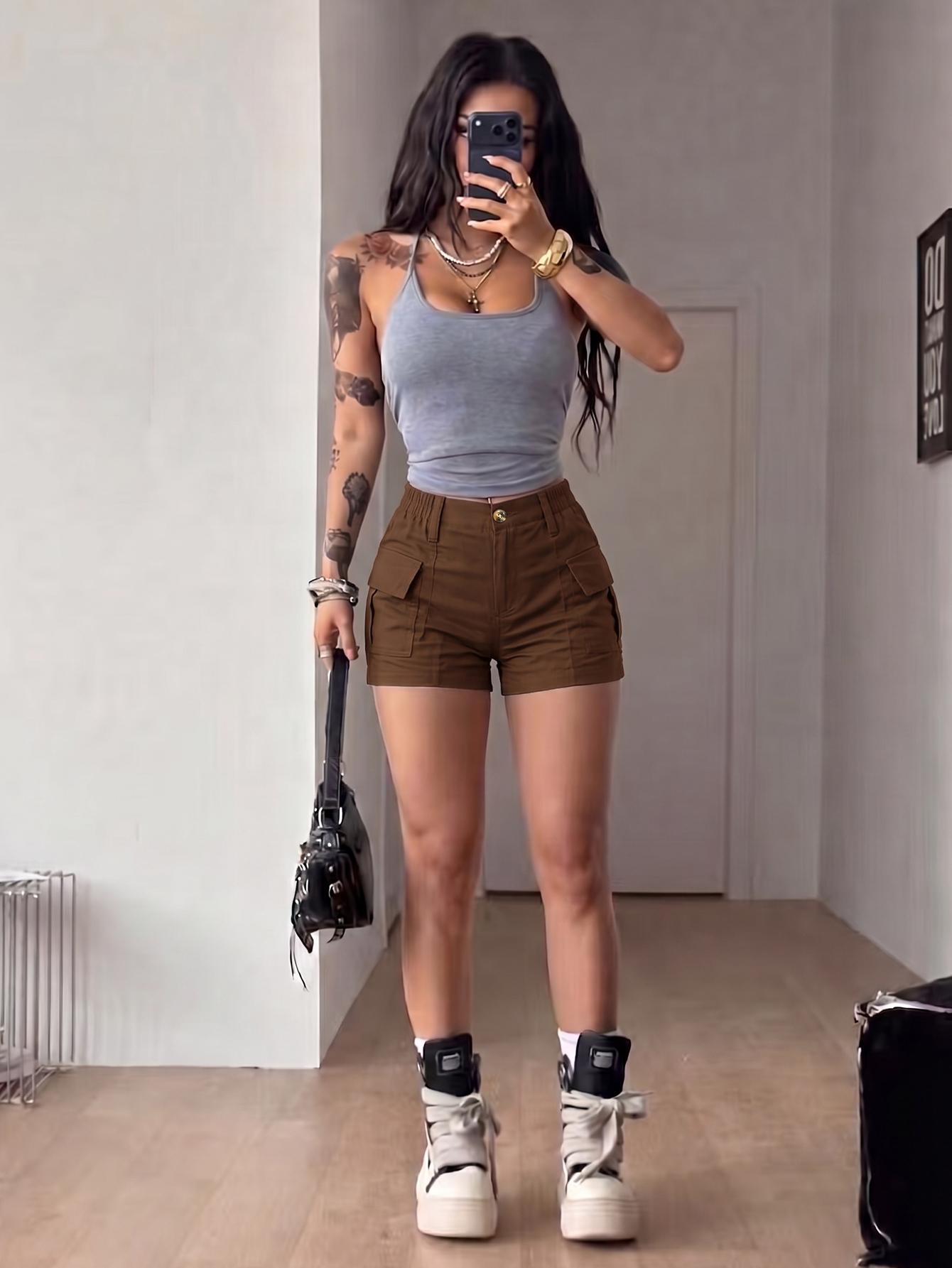 Women's Summer Cargo Shorts