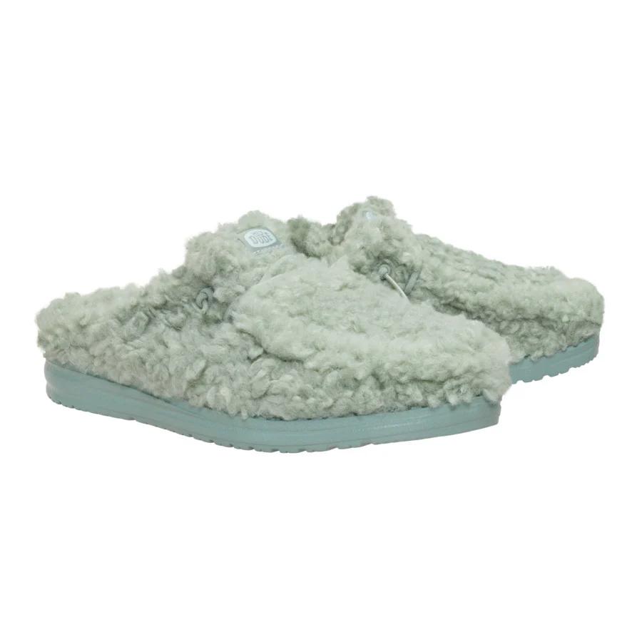 Wendy Slipper - Iceberg Green