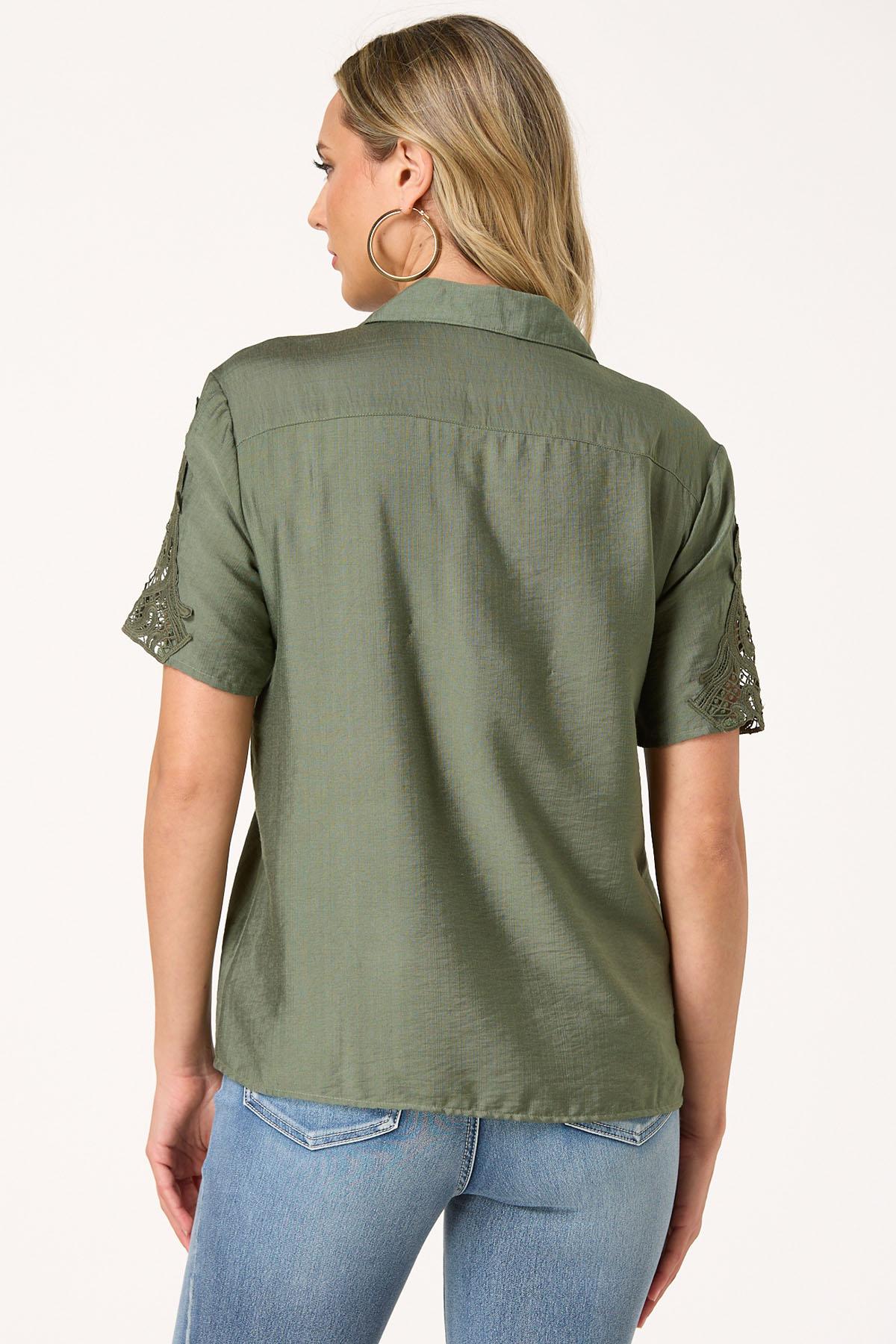 Lace Trim Shirt