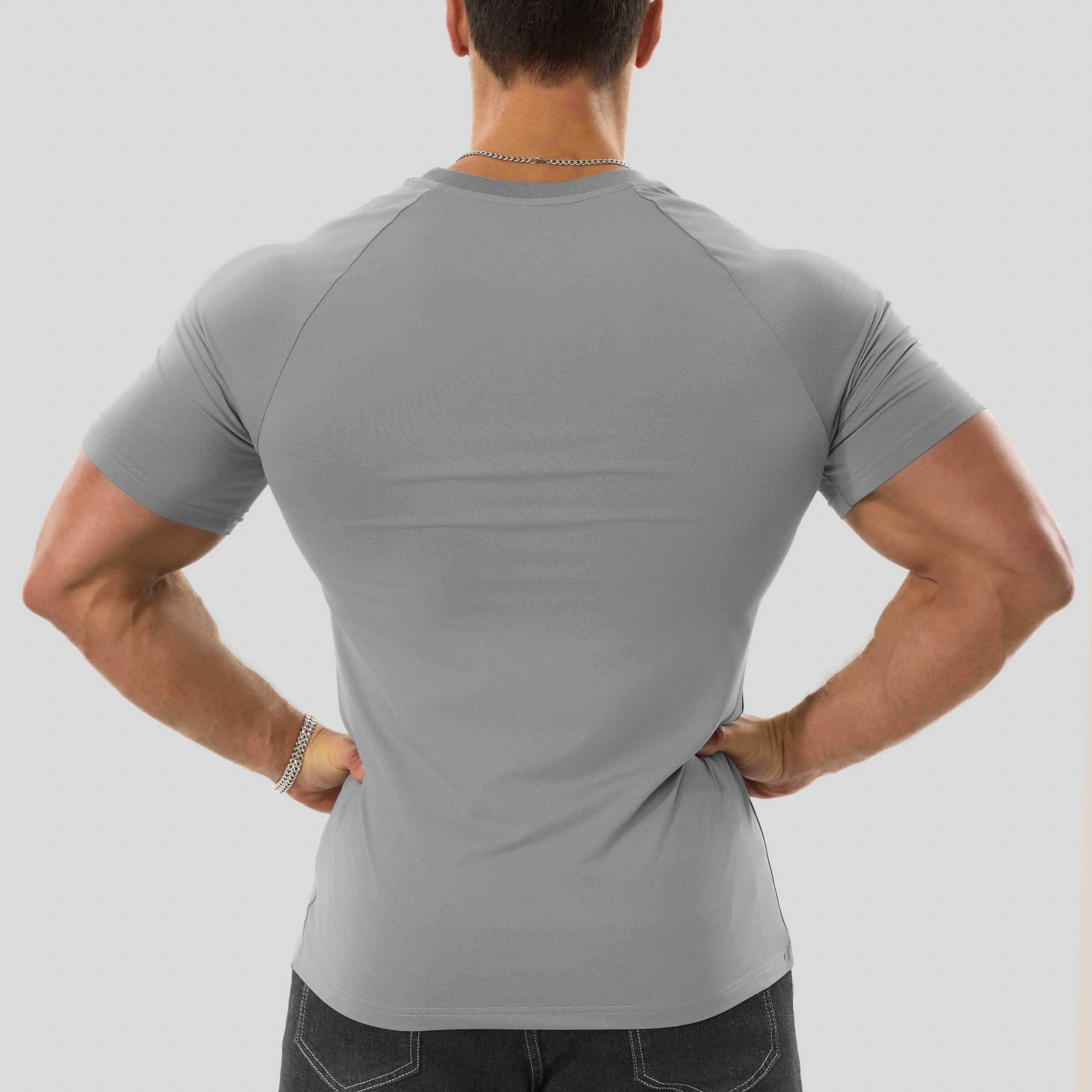 Men's Raglan Sleeve Tee, Athletic Tapered Fit