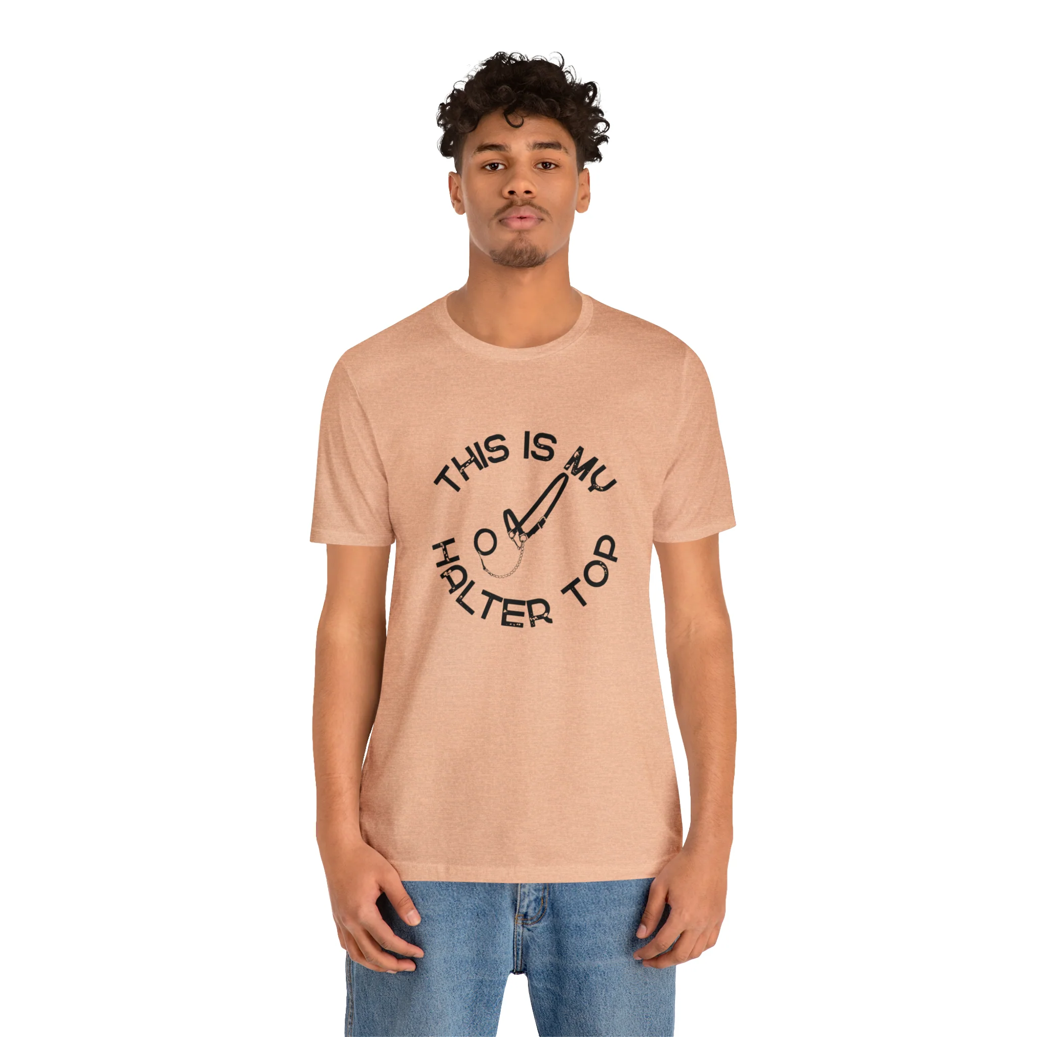 This is My Halter Top Unisex Jersey Short Sleeve Tee