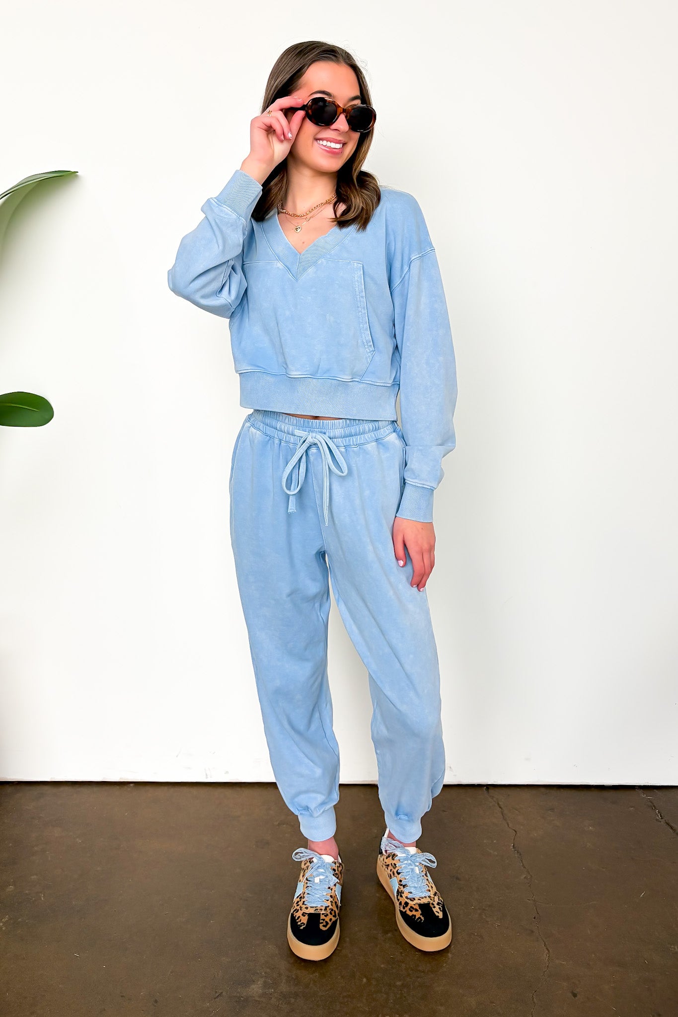 Mineral Washed Joggers