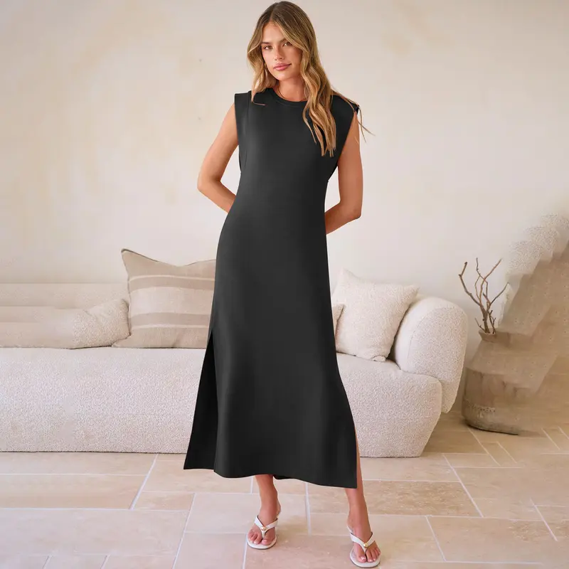 Women's Summer Casual Sleeveless Maxi Dress