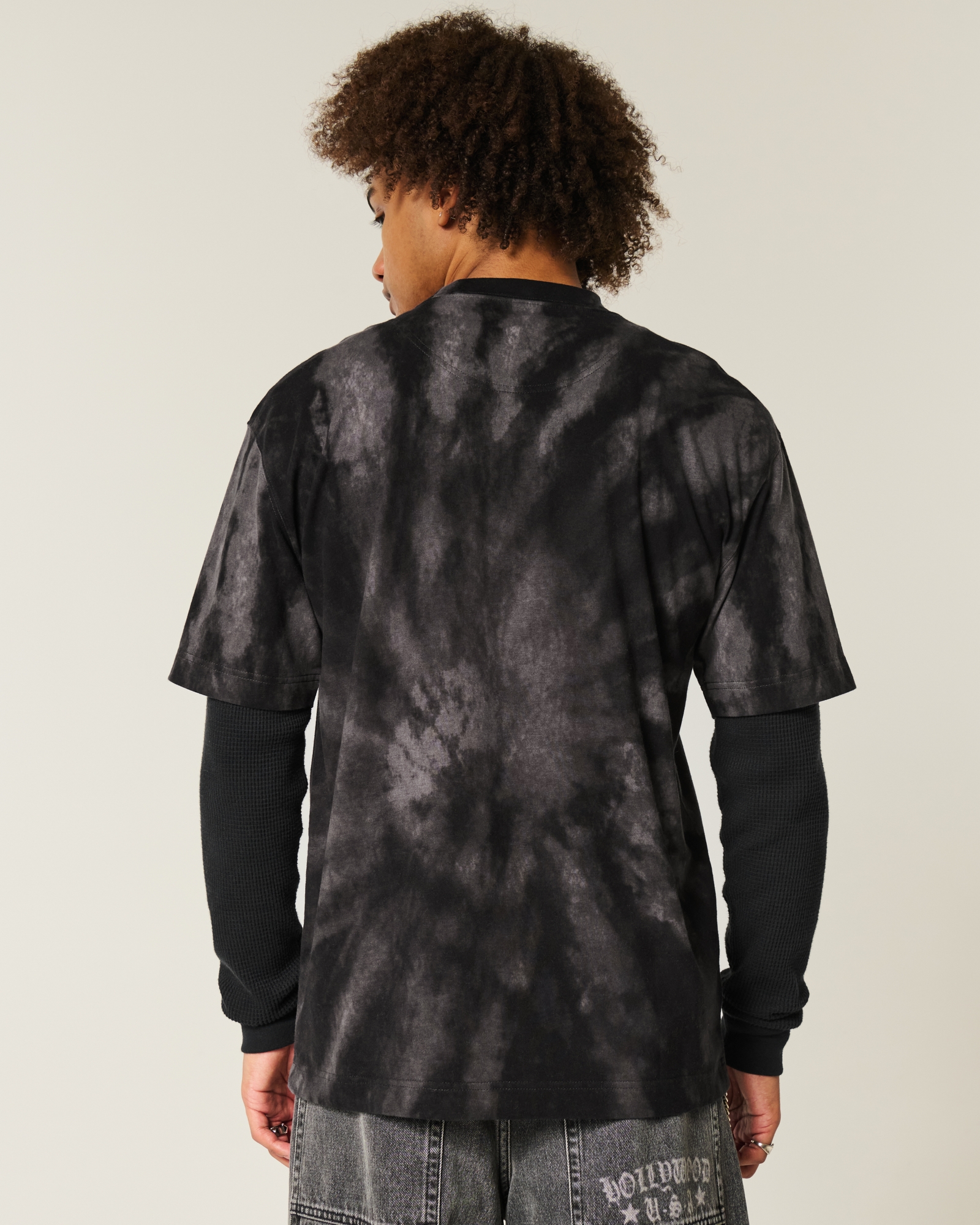 Boxy Heavyweight Washed Cotton Crew T-Shirt