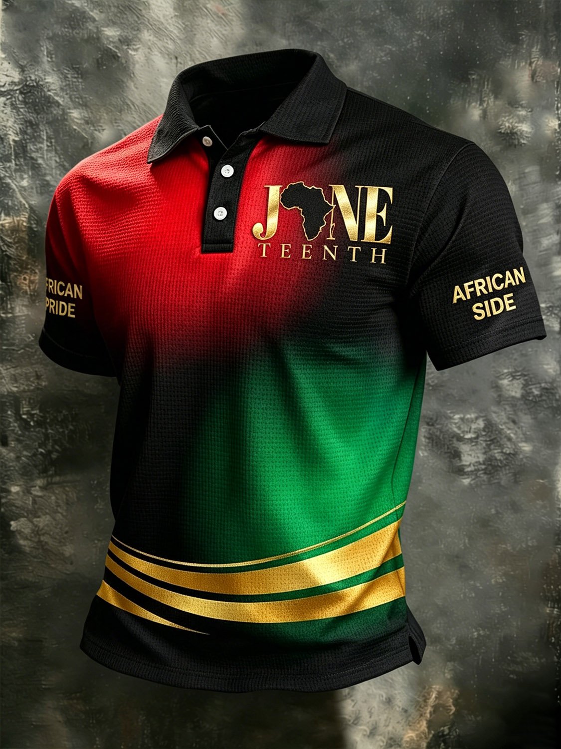 Men's Juneteenth Print Top