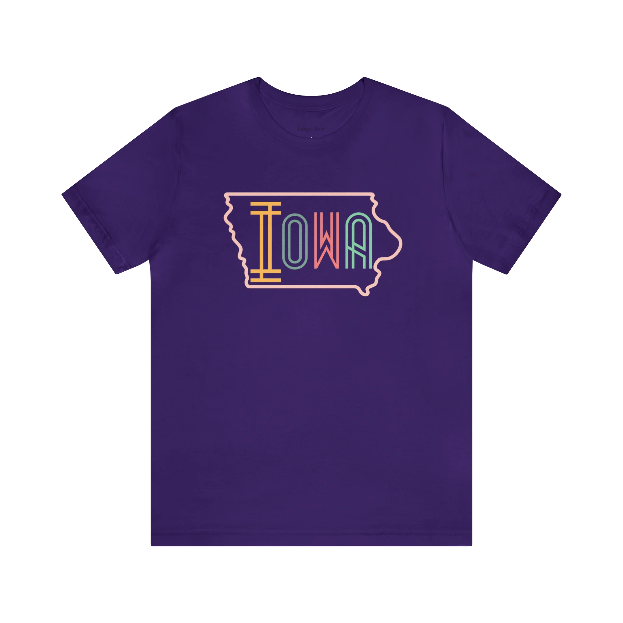Iowa Light Unisex Jersey Short Sleeve Tee