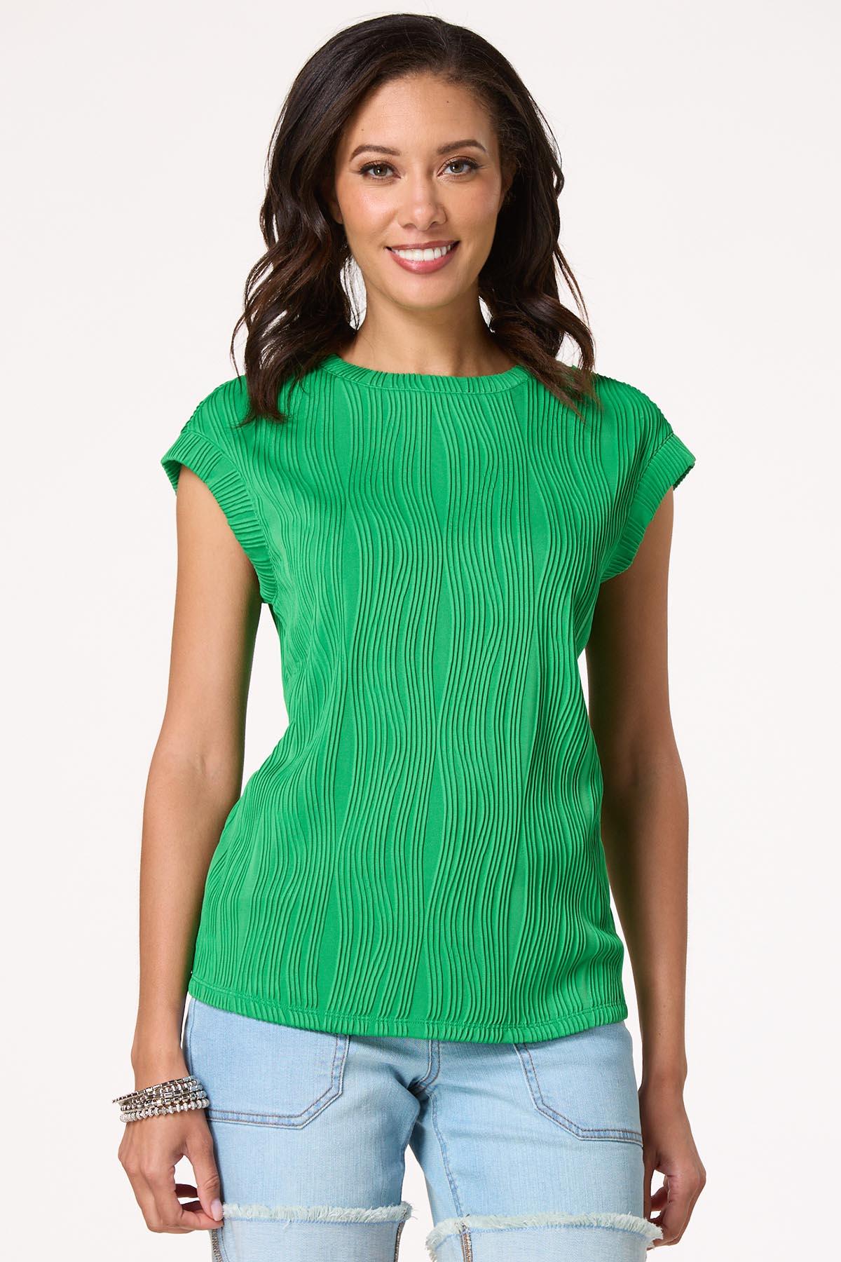 Ripple Textured Top