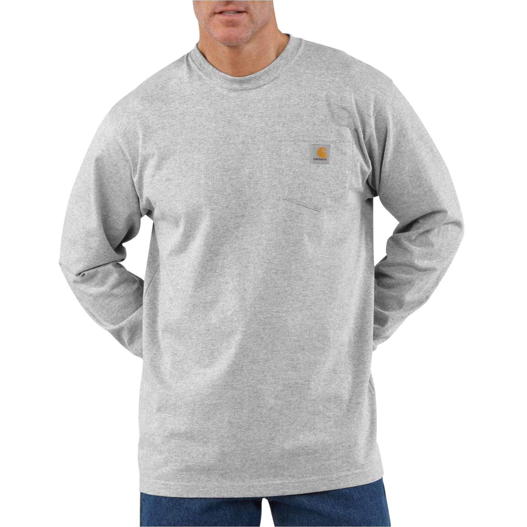 CHT Workwear Heavyweight Loose Fit Pocket Long-Sleeve T-Shirt K126