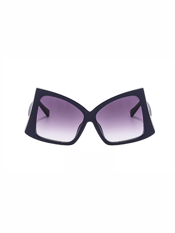 Geometric Sun-Protection Sunglasses Accessories