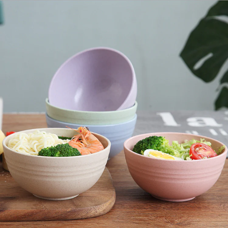 Nordic Wheat Straw Bowls