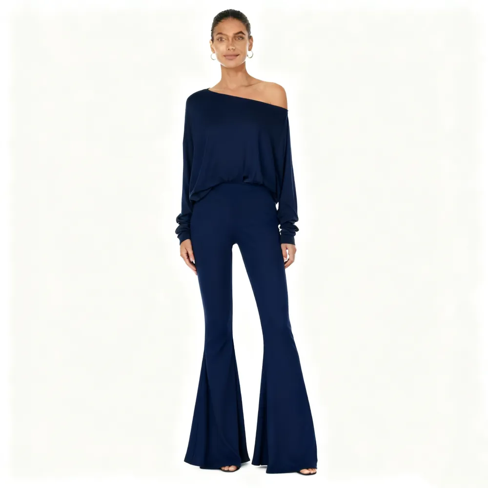 Women's Plain Two Piece Set