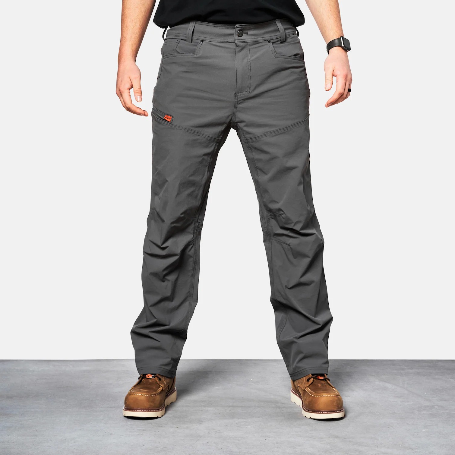 Men’s Performance Tech Work Pants – Stretch Utility Workwear Trousers