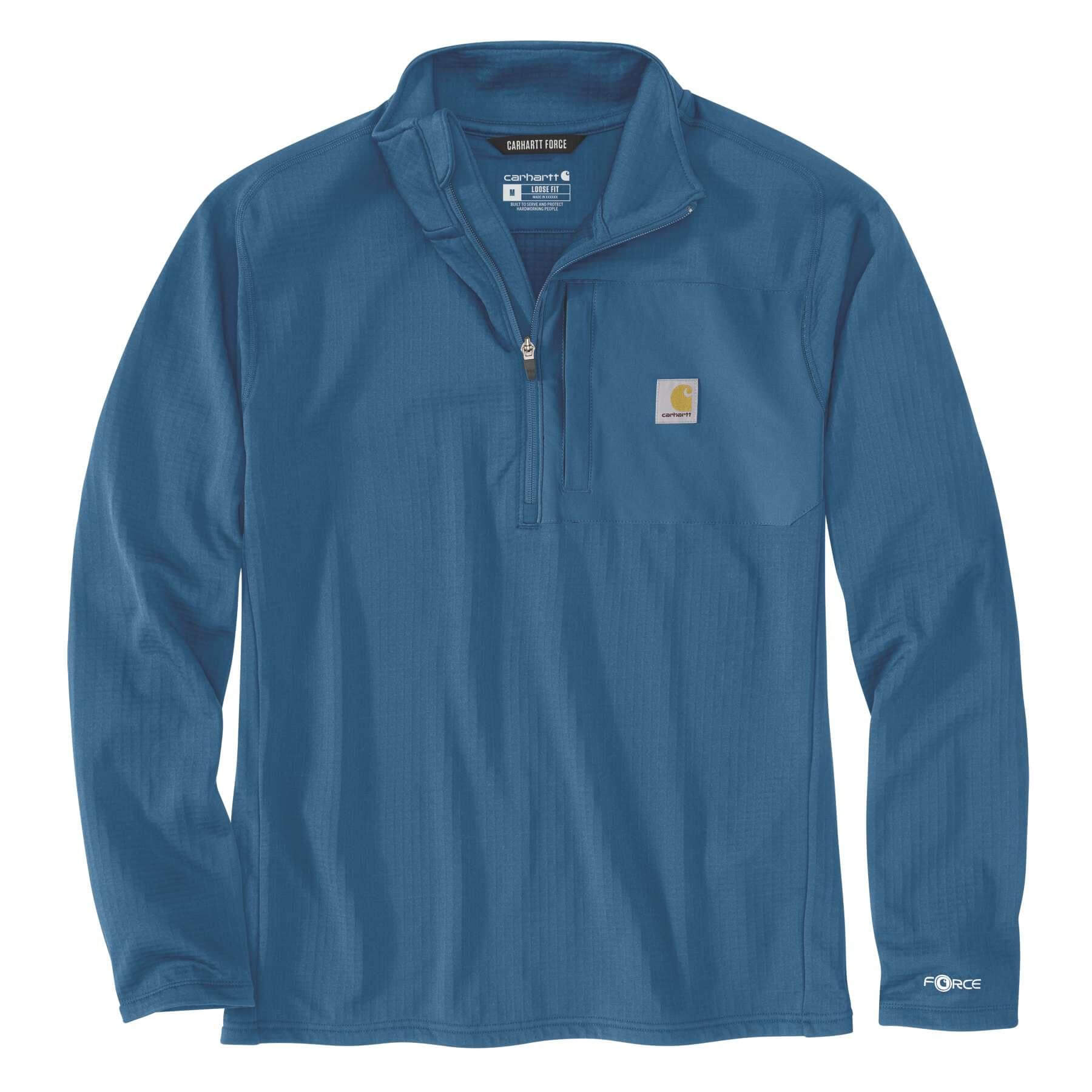 CHT Force Relaxed Fit Mock Neck Half-Zip T-Shirt 106423