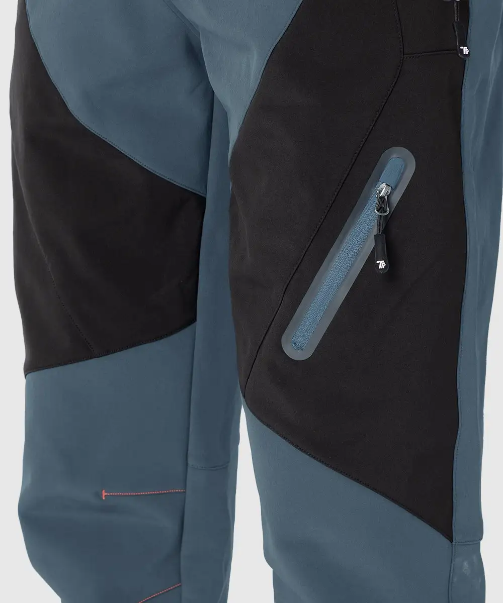 Men's 8-Pack Insulated Waterproof Pant Windproof Warm Fleece Lined Ski Trousers