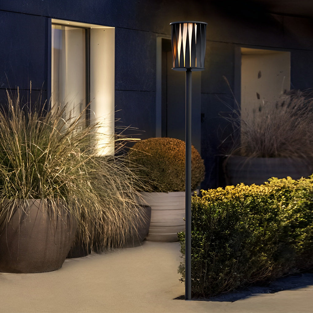 Waterproof Creative Stainless Steel LED Modern Outdoor Floor Lamp Lawn Lights