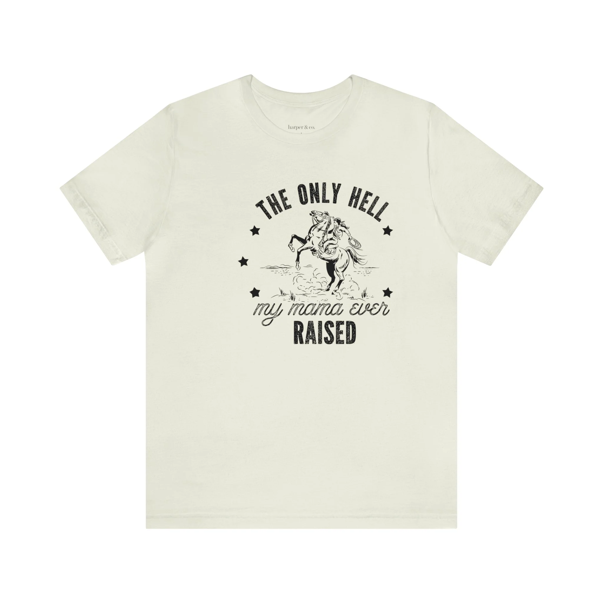 Mama Raised Hell Bella Canvas Unisex Jersey Tank
