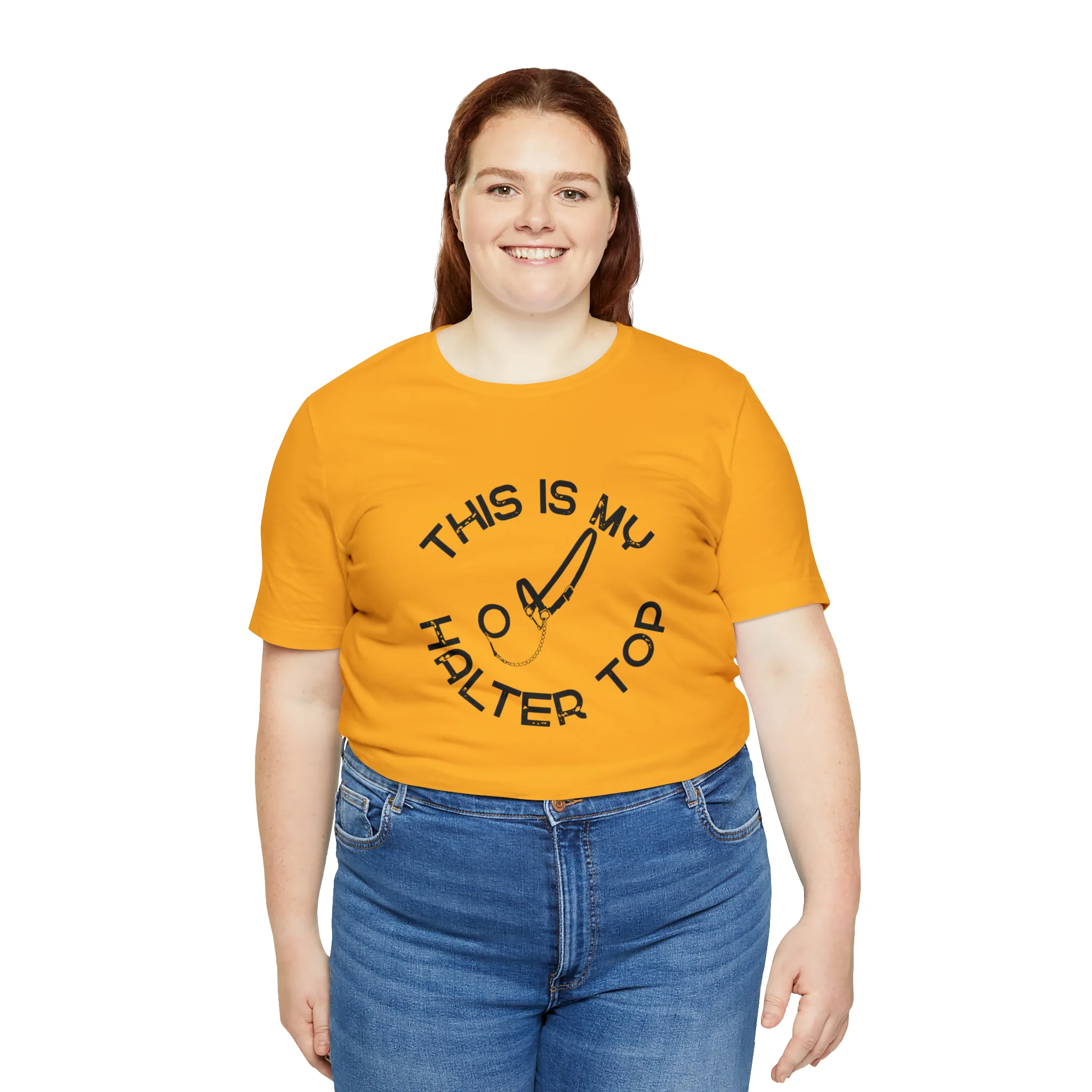This is My Halter Top Unisex Jersey Short Sleeve Tee